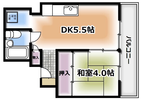 ホーク源の物件間取画像